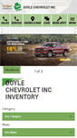 Mobile Screenshot of doylechevrolet.com